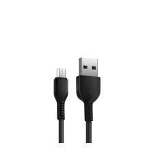 Hoco X20 USB-A apa - Micro USB apa 2.0 Adat és töltőkábel - Fekete (3m) kábel és adapter