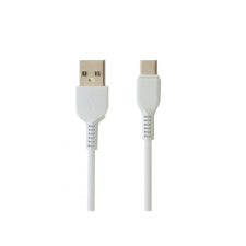 Hoco X20 USB-A apa - USB-C Adat- és töltőkábel 1m - Fehér (HOC0059) kábel és adapter
