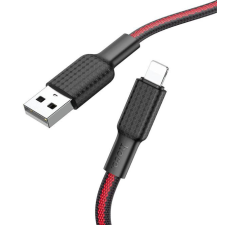 Hoco X69 USB - lightning adatkábel 1m fekete-piros (X69_USB_LIGHTNING_BR) kábel és adapter