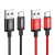 Hoco X89 USB-A - Type-C kábel 3A 100cm - fekete