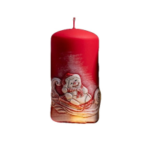  Hóemberes piros törzsgyertya 200 mm magas gyertya