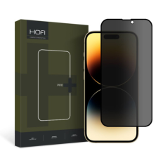 Hofi Anti Spy üvegfólia iPhone 15 mobiltelefon kellék