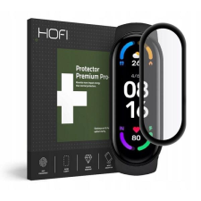 Hofi FN0221 Xiaomi Mi Smart Band 6 HOFI Hybrid Glass üveg képernyővédő fólia, fekete okosóra kellék