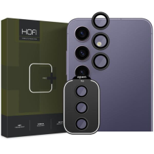 Hofi FNS0230 Samsung Galaxy S24 HOFI CAMRING PRO+ üveg kamera lencse védő, Fekete mobiltelefon kellék