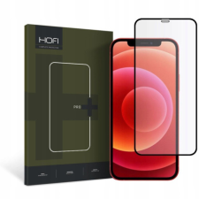 Hofi Full Pro üvegfólia iPhone 12 mini, fekete mobiltelefon kellék