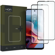 Hofi Glass Pro Full Screen 2x üvegfólia Motorola Moto G34 5G, fekete mobiltelefon kellék