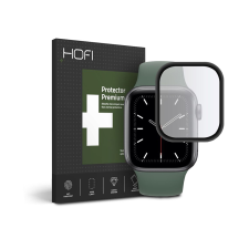 Hofi HOFI Hybrid Glass üveg képernyővédő fólia - Apple Watch Series 4/5/6/SE (44 mm) - black (FN0012) okosóra kellék