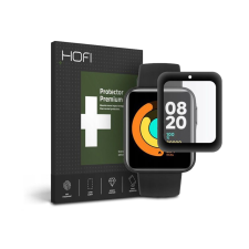 Hofi HOFI Hybrid Glass üveg képernyővédő fólia - Xiaomi Mi Watch Lite - black okosóra kellék