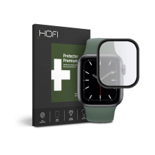 Hofi Hybrid Glass üveg képernyővédő fólia - Apple Watch Series 4/5/6/SE (44 mm) - black okosóra kellék