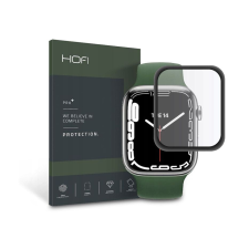  HOFI Hybrid Glass üveg képernyővédő fólia - Apple Watch Series 7/Series 8 (41   mm) - fekete okosóra kellék