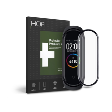 Hofi Hybrid Glass üveg képernyővédő fólia - Xiaomi Mi Band 4 - black mobiltelefon, tablet alkatrész