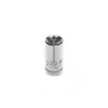 Högert HÖGERT HT1A012 Hatszögű 1/4” dugókulcs 12 mm , CrV50BV30, DIN 3124
