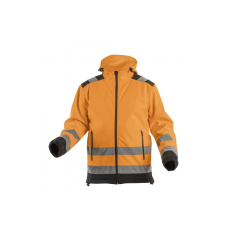 Högert HÖGERT HT5K259-2XL ARGEN Hi-Vis narancssárga figyelmeztető kabát 2XL (56)
