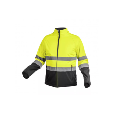 Högert HÖGERT HT5K335-3XL EXTER figyelmeztető softshell kabát sárga 3XL (58)