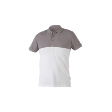 Högert HÖGERT HT5K422-2XL URFT póló fehér/szürke 2XL munkaruha