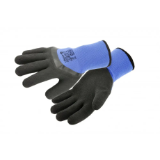 Högert HÖGERT HT5K768-10 ZICHER szigetelt latex bevonatú kesztyű kék 10
