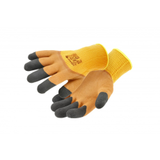 Högert HÖGERT HT5K769-10 LYCK latex szigetelt bevonatú kesztyű narancssárga 10