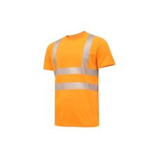 HÖGERT HT5K953-2XL JURAL II Jól látható polipamut póló narancssárga, 2XL (56) láthatósági ruházat
