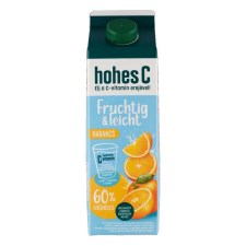 HohesC Fruchtig & Leicht Narancs 60% - 1000ml üdítő, ásványviz, gyümölcslé