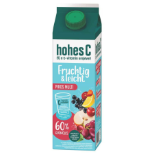 HohesC Fruit & Leicht Piros Multivitamin 60% - 1 liter üdítő, ásványviz, gyümölcslé