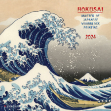 Hokusai - Japanese Woodblock Printing 2024 naptár, kalendárium