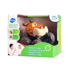 HOLA DÜHÖS LEOPÁRD MONSTER TRUCK BABA MONSTER TRUCK autópálya és játékautó