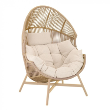  HOLAND rattan kosárfotel bézs kerti bútor