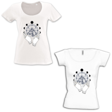  Hold iránytű - Mély kivágású & Csónaknyakú Női Póló