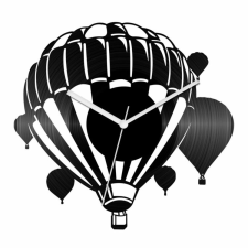  Hőlégballonok bakelit óra falióra