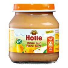 Holle bio bébiétel 100%körte 125 g bébiétel