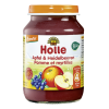 Holle Bio bébiétel, Alma feketeáfonyával, 190g (4 hónapos kortól)