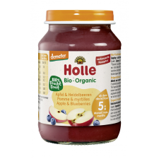 Holle Holle bio bébiétel alma-feketeáfonya 190 g bébiétel