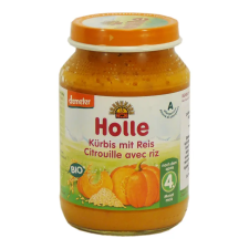 Holle Holle bio bébiétel sütőtök-rizzsel 190g bébiétel