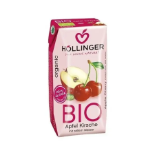 Höllinger bio alma meggy nektár 200ml alapvető élelmiszer