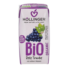  HÖLLINGER BIO VÖRÖS SZŐLŐLÉ 200ML üdítő, ásványviz, gyümölcslé