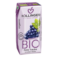 Höllinger Bio Vörösszőlő nektár 60% 200 ml Höllinger reform élelmiszer