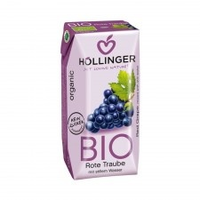 Höllinger - Piros Szőlőlé Bio 3X200 ml 600 ml üdítő, ásványviz, gyümölcslé
