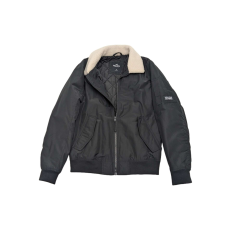  Hollister By Abercrombie & fitch fekete, férfi kabát, Méret: M