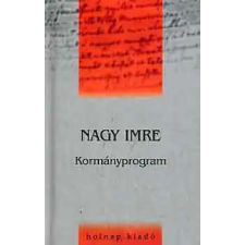 Holnap Kiadó Kormányprogram történelem