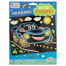 Holografikus pontmatricakészlet 22x18 cm - Autós matrica