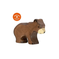 HOLZTIGER 80185 barna medvebocs játékfigura