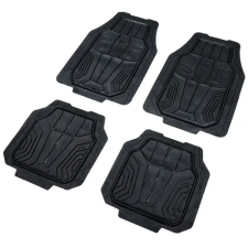 Homasita Kft. Univerzális PVC Szőnyeg Szett 4db-os - Fekete autószőnyeg