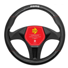 HOMASITA Momo Carbon kormányvédő 38-39cm fekete-piros (30SWC013BR) (30SWC013BR) kormányvédő