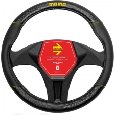 HOMASITA Momo Carbon kormányvédő 38-39cm fekete-sárga (30SWC013BY) (30SWC013BY) kormányvédő