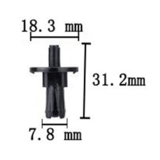 HOMASITA Nyomó patent P22 (91P22) (91P22) autóalkatrész