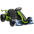 HomCom Elektromos Gokart Gyerekeknek Állítható Üléssel, 2 Motorral, Kürttel, Fényekkel és Zenével, 120x76x53,5 cm, Zöld