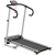 HomCom futópad, 500 W, összecsukható, LCD képernyő, maximális sebesség 10 km / h, fekete - szürke