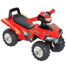 HomCom játék motor, 12-36 hónapos gyermekeknek lábbal hajtható járgány