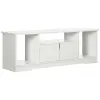 HomCom TV láda nappaliba, Homcom, Pal, 120x30x31 cm, fehér