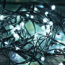 Home by Somogyi LED-es fényfüzér, 1000 LED, hidegfehér, állófényű, kültéri kültéri izzósor